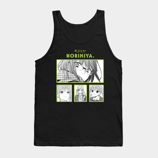 Horimiya ''DAYDREAMS'' V1 Tank Top by riventis66